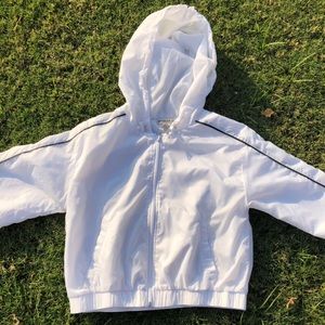 f21 athletic cover up jacket w/black line across!!